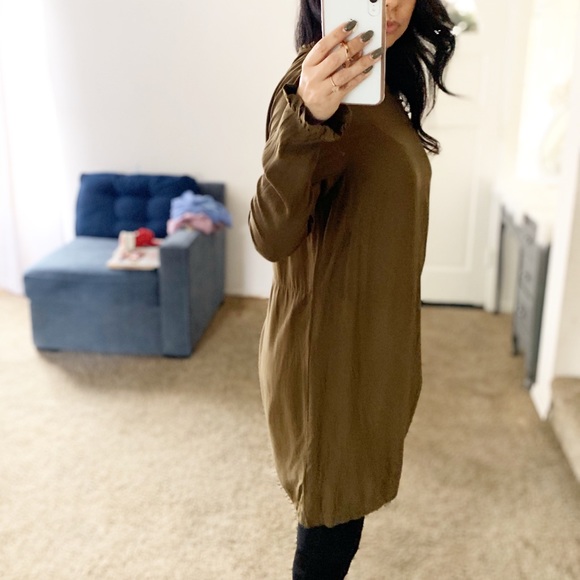 H&M Dark Green Dress - Picture 7 of 7